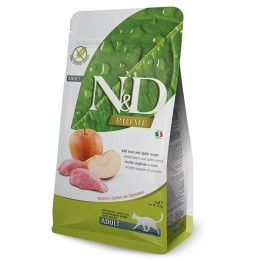 FARMINA N&D PRIME CAT WILD BOAR & APPLE ADULT - cibo secco per gatti - 5 kg
