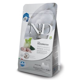 FARMINA N&D Spigola Spirulina e Finocchio Adulto Mini - cibo secco per cani - 2 kg