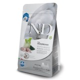 FARMINA N&D Spigola Spirulina e Finocchio Adulto Mini - cibo secco per cani - 2 kg