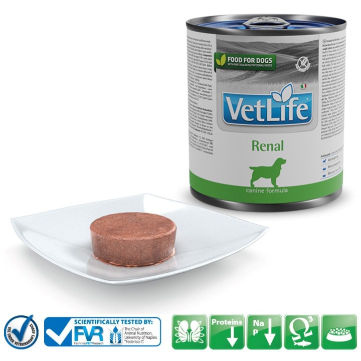 FARMINA Vet Life Canine Renale - cibo umido per cani - 300 g