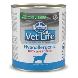 FARMINA Vet Life Diet DOG Ipoallergenico anatra & patata - cibo umido per cani - 300 g