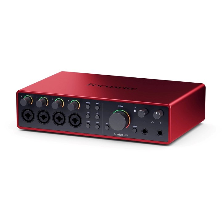 Focusrite Scarlett 18/16 4a generazione - interfaccia audio