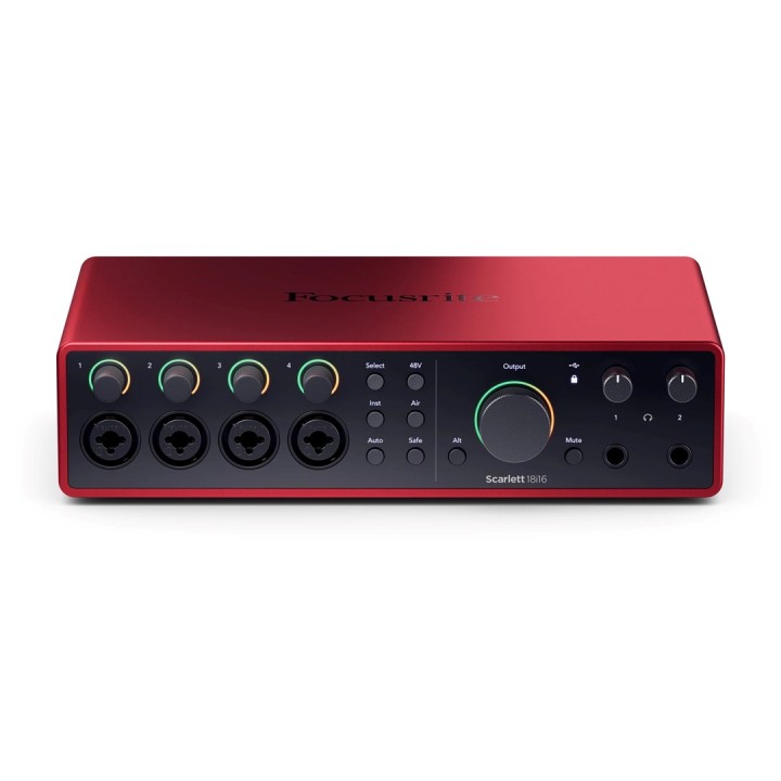 Focusrite Scarlett 18/16 4a generazione - interfaccia audio