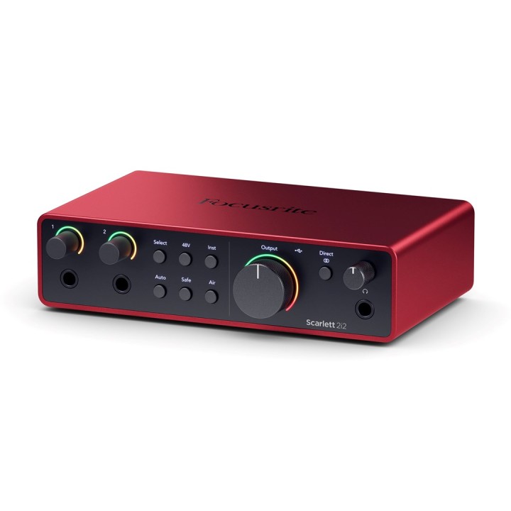 Focusrite Scarlett 2i2 USB-C 4th Gen - interfaccia audio