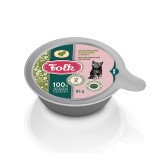 FOLK Kitten Delicate piatto di tacchino - cibo umido per gatti - 85g