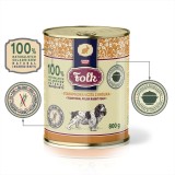 FOLK Tradizionale festino di coniglio polacco - cibo umido per cani - 800g