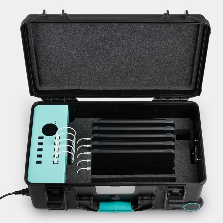 Formcase TransformerCase T10 Case portatile per gestione dispositivi nero