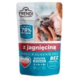 FRENDI Pezzi in salsa di agnello - cibo umido per gatti - 100 g