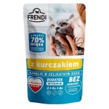 FRENDI Pezzi in salsa con pollo - cibo umido per gatti - 100 g