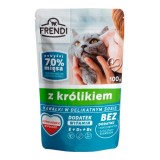 FRENDI Pezzi in salsa con coniglio - cibo umido per gatti - 100 g