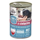 FRENDI con bocconcini di vitello in salsa delicata - cibo umido per cani - 400g