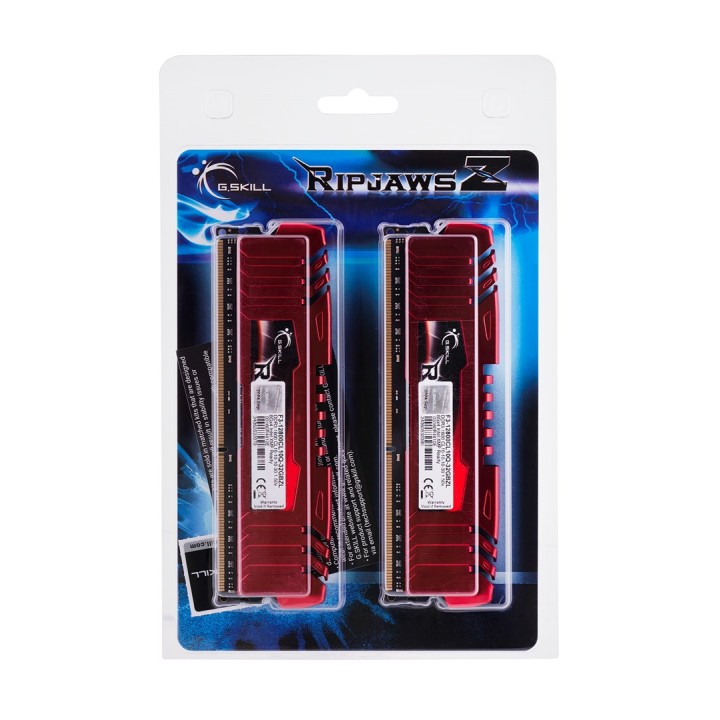 G.Skill 32GB DDR3-1600 CL10 RipjawsZ modulo memoria 4 x 8 GB 1600 MHz