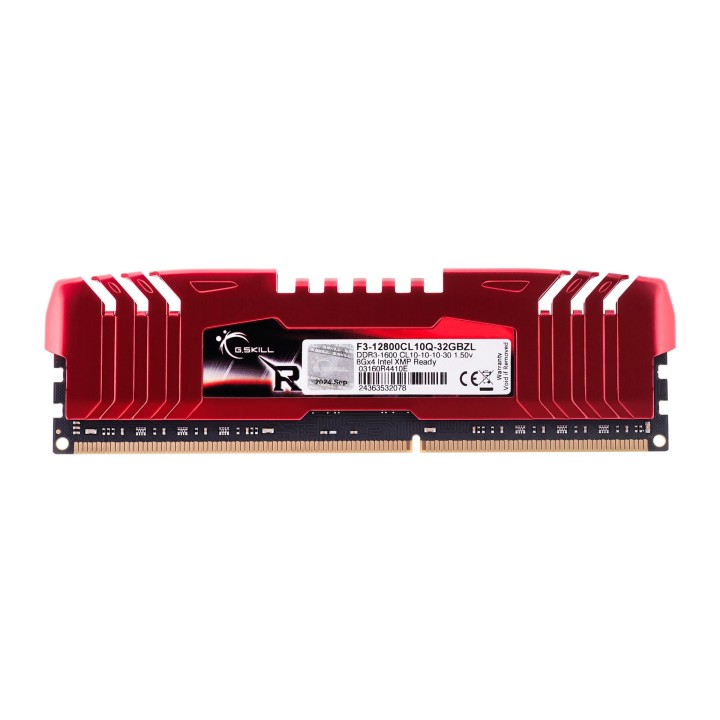 G.Skill 32GB DDR3-1600 CL10 RipjawsZ modulo memoria 4 x 8 GB 1600 MHz