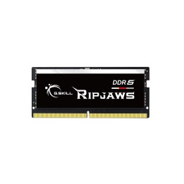 G.Skill Ripjaws F5-5600S4645A32GX1-RS modulo di memoria 32 GB 1 x 32 GB DDR5 5600 MT/s 262-pin SO-DIMM