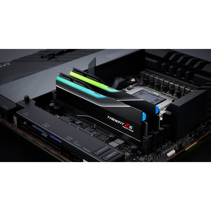 G.Skill Trident Z5 Neo RGB F5-6000J2636H48GX2-TZ5NR modulo di memoria 96 GB 2 x 48 GB DDR5 6000 MT/s 288-pin DIMM