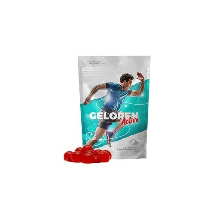 GELOREN Active Arancia - gommose per articolazioni umane con collagene e vitamina C - 90 pezzi