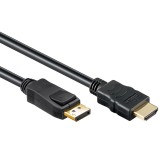 Allteq CC-DP-HDMI-6 adattatore cavo video DisplayPort HDMI Tipo A (Standard) blu