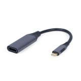 Cablexpert A-USB3C-HDMI-01 adattatore cavo video 0.15 m USB Type-C grigio