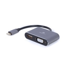 Cablexpert A-USB3C-HDMIVGA-01 USB adattatore grafico grigio