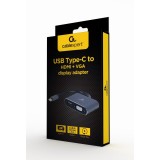 Cablexpert A-USB3C-HDMIVGA-01 USB adattatore grafico grigio