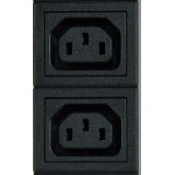 EnerGenie EG-PDU-10C132C19 Unità di distribuzione dell'alimentazione (PDU) 10 pezzi prese C13 1U 16A C20 spina 2 m cavo nero