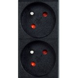 EnerGenie EG-PDU-9F2F Unità di distribuzione dell'alimentazione (PDU) 10 pezzi prese C13 spina 1U 16A C20 cavo 2 m nero