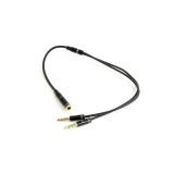 Gembird Adattatore audio stereo 3.5mm mini Jack/4PIN cavo audio 0.2 m 2 x 3.5mm nero