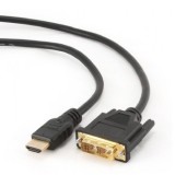 Gembird 1.8m HDMI/DVI M/M DVI-D nero