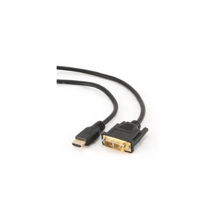 Gembird 1.8m HDMI/DVI M/M DVI-D nero