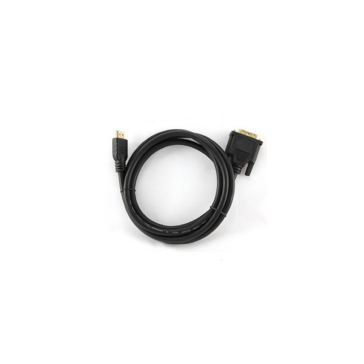 Gembird 1.8m HDMI/DVI M/M DVI-D nero