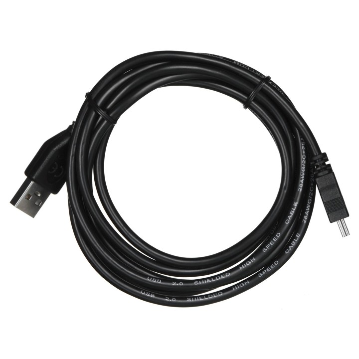 Gembird 1.8m USB 2.0 A/mini-USB M USB cavo USB A Mini-USB B nero