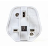 Gembird A-AC-EUFUKM-01 AC adattatore di alimentazione EU Schuko presa a spina UK 13 A