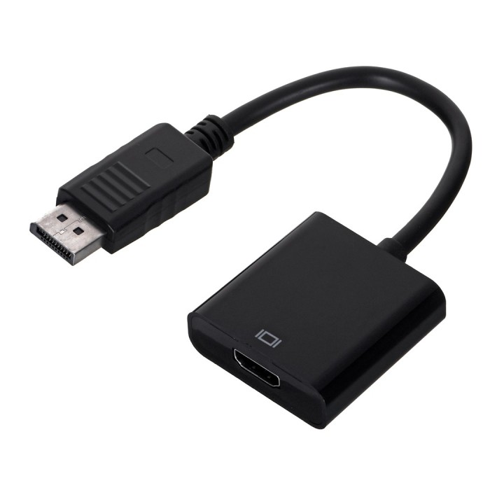 Gembird A-DPM-HDMIF-002 adattatore cavo video 0.1 m DisplayPort HDMI Type A (Standard) nero