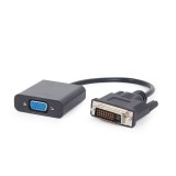 Gembird A-DVID-VGAF-01 adattatore cavo video 0.2 m DVI-D VGA (D-Sub) nero