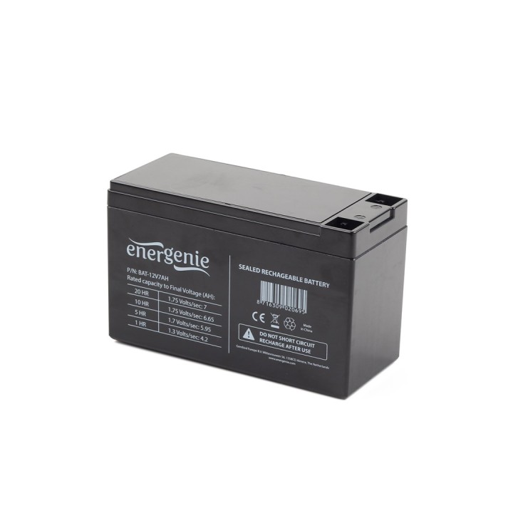 Gembird BAT-12V7AH batteria in gel universale 12V/7AH