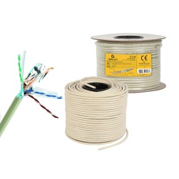 Gembird CAT6 FTP 100m cavo di rete grigio F/UTP (FTP)