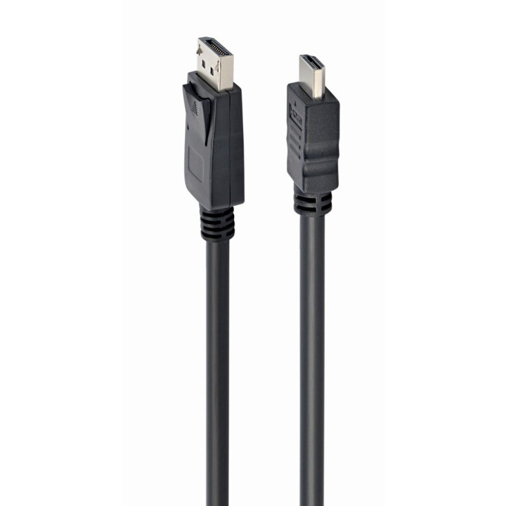 Cavo Gembird CC-DP-HDMI-3M DisplayPort a HDMI (non bidirezionale) 3m nero