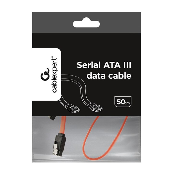 Gembird CC-SATAM-DATA SATA cavo 0.5 m nero rosso