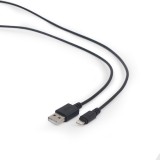 Gembird CC-USB2-AMLM-1M cavo lightning nero