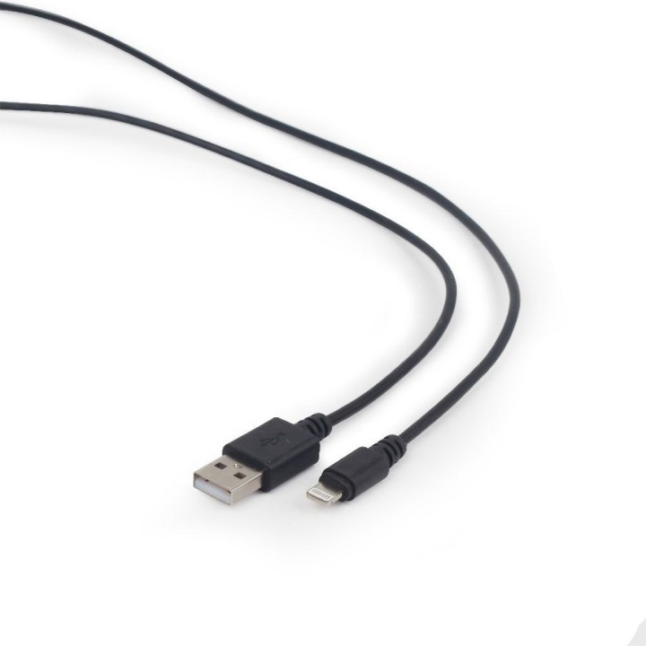 Gembird CC-USB2-AMLM-1M cavo lightning nero