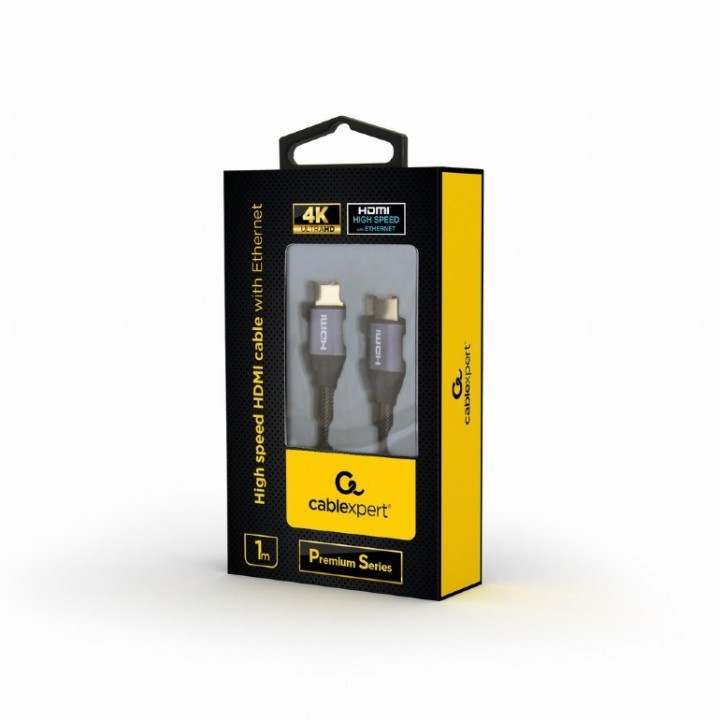 Gembird CCBP-HDMI-1M HDMI cavo HDMI tipo A (standard) grigio