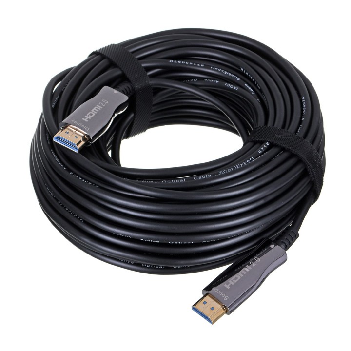 Gembird CCBP-HDMI-AOC-20M-02 Fibra ottica attiva (AOC) Cavo HDMI ad alta velocità con Ethernet AOC Serie Premium 20m