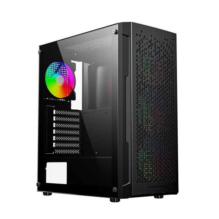 Gembird CCC-FC-400X Case per PC gaming ARGB Fornax 400X nero