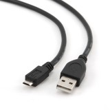 Gembird CCP-mUSB2-AMBM-6 USB cavo 1.8 m USB 2.0 USB A Micro-USB B nero