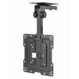 Gembird CM-43ST-01 Supporto a soffitto con movimento completo per TV 19 - 43 nero