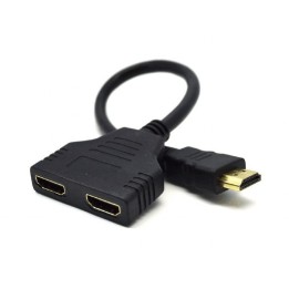 Gembird DSP-2PH4-04 HDMI cavo HDMI Type A (Standard) 2 x HDMI Type A (Standard) nero