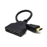 Gembird DSP-2PH4-04 HDMI cavo HDMI Type A (Standard) 2 x HDMI Type A (Standard) nero