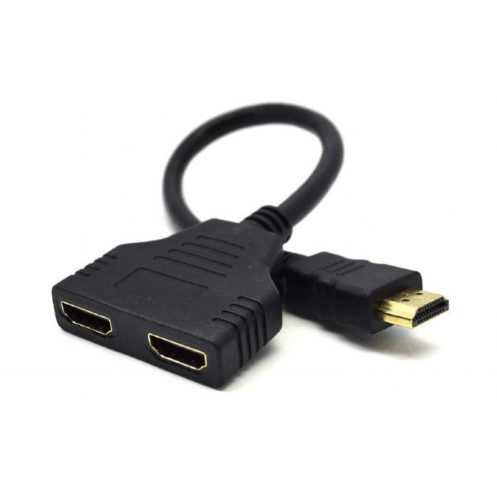 Gembird DSP-2PH4-04 HDMI cavo HDMI Type A (Standard) 2 x HDMI Type A (Standard) nero
