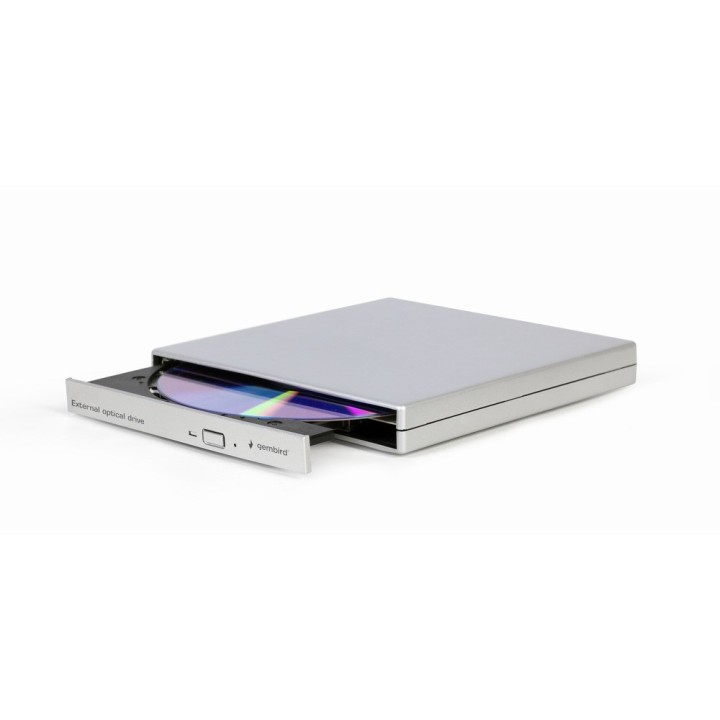 Unità USB DVD esterna Gembird DVD-USB-021-SV argento