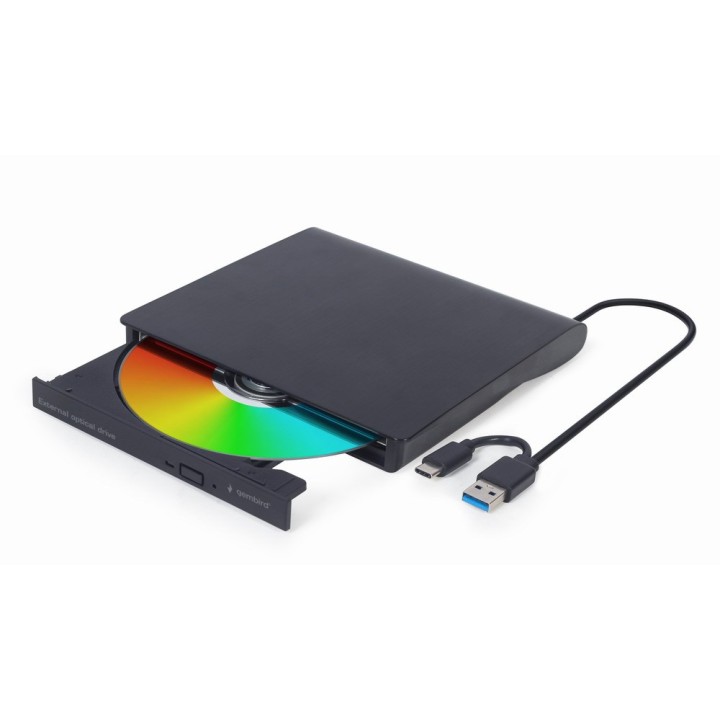 Unità USB DVD esterna Gembird DVD-USB-031 nera